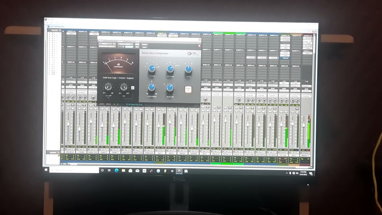 Nimnadari Cover Version mixing Session Pro Tools HD