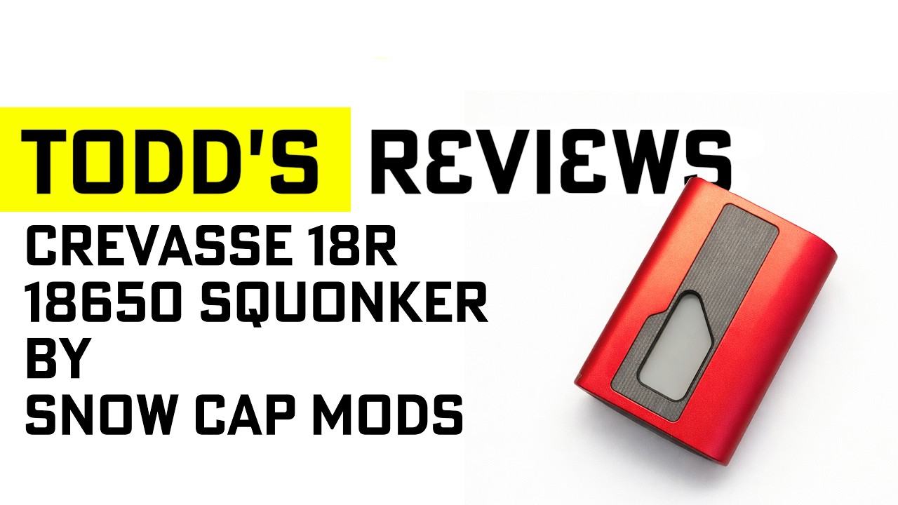Crevasse 18R Squonker by Snow Cap Mods