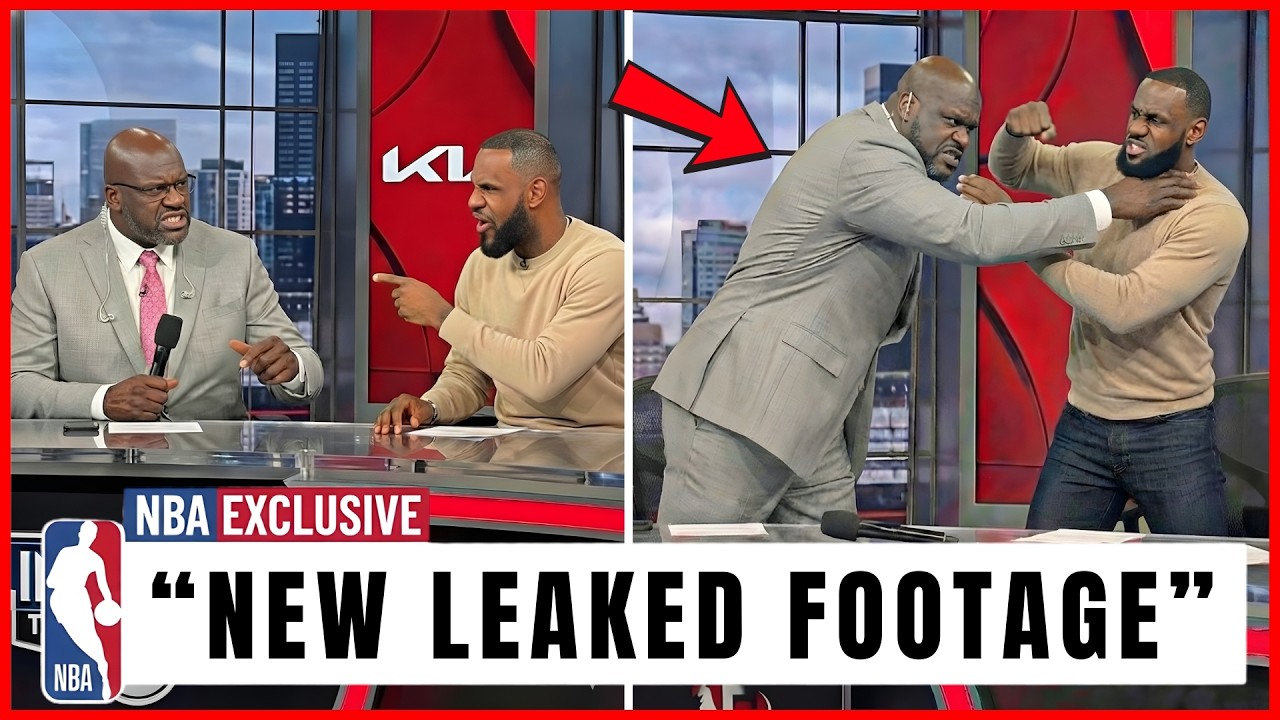 Leaked Heated Footage Between Shaq And LeBron James Breaks The Internet