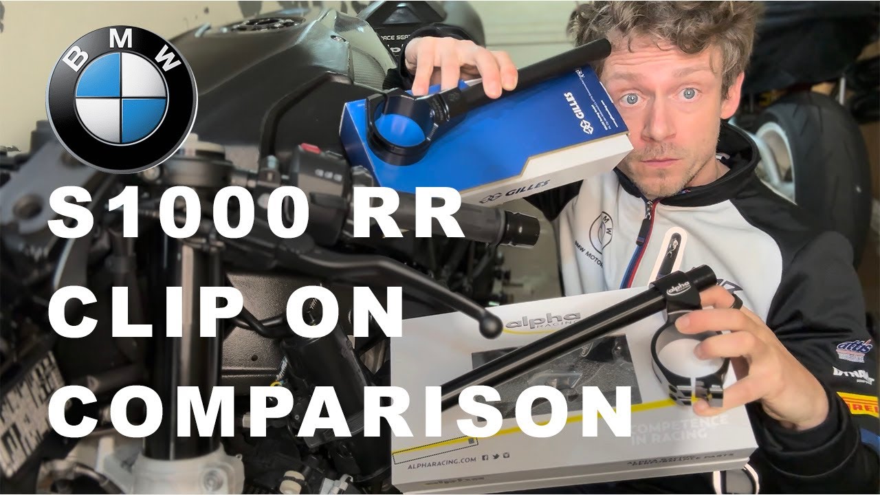Сравнительный обзор Alpha, Gilles и OEM Clip On — BMW S1000 RR