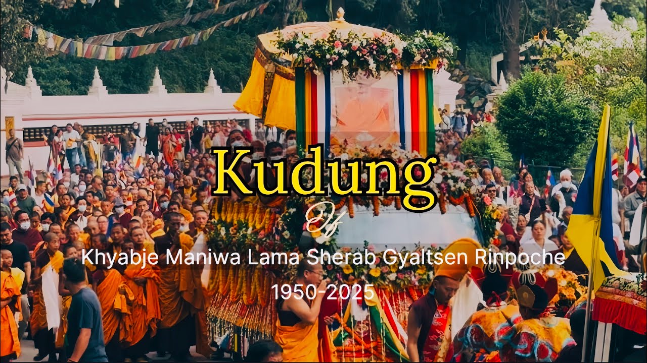 Kudung of Lama Rinpoche escorted from Hasantar Nunnery  to Manang Samaj Gumba & Swayambhu Parikrama