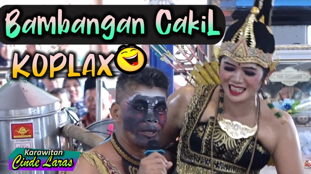 Dagelan lucu Ngakak Bambangan Cakil | karawitan cinde laras Sragen