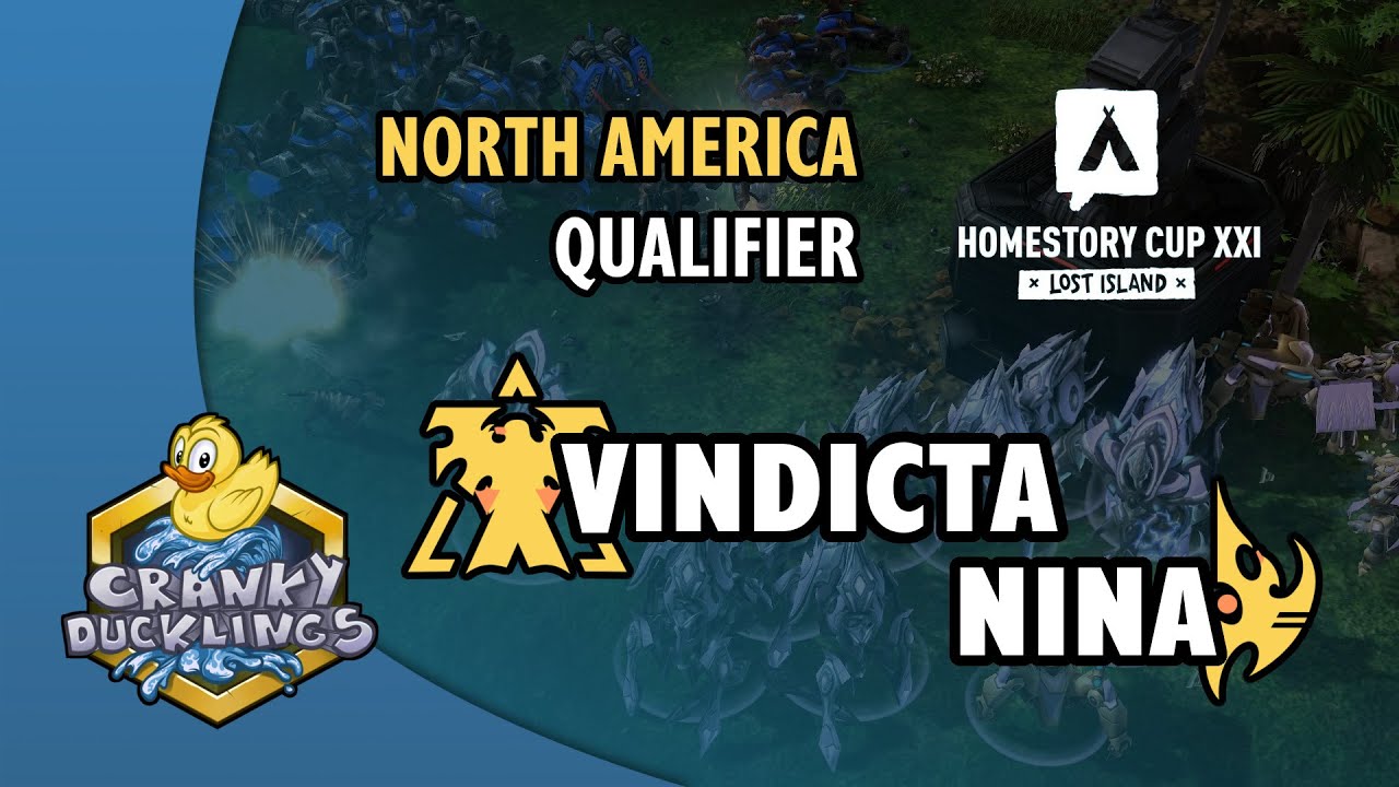 Vindicta vs Nina - TvP | HomeStory Cup XXI: North America Qualifier | EPT StarCraft 2 Tournament