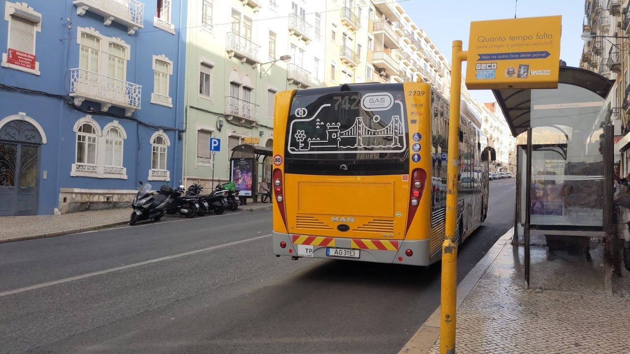 MAN 18.310 HOCL-NL (Irmãos Mota Atomic Urbas) CNG #2739 [🚍742] - Carris CCFL