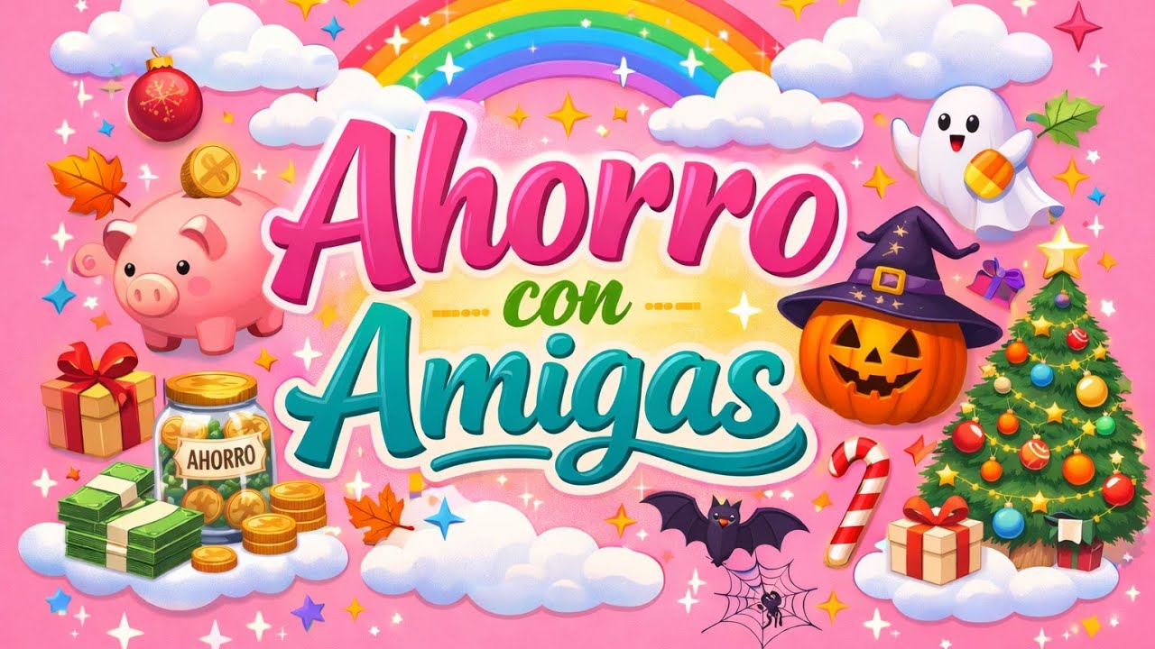 🌸Ahorritos con Amigas✨🌸 Navidad 🎄❄️🎁 Halloween 👻🎃🍀