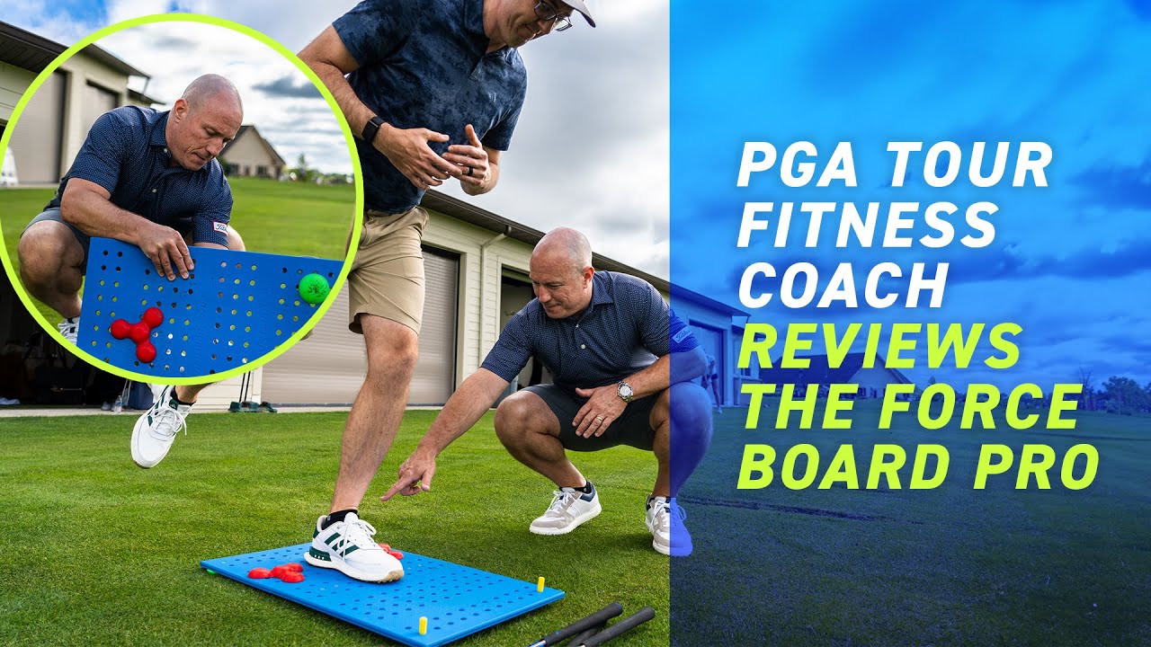 PGA TOUR Fitness Coach Reviews the New Force Board Pro from SuperSpeed Golf