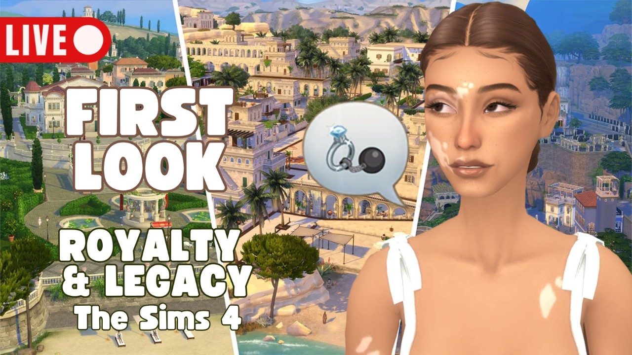 🔴 Cordelia's Man Is HOT, But Her Lover Is HOTTER 👑 | Royalty and Legacy First Look | The Sims 4