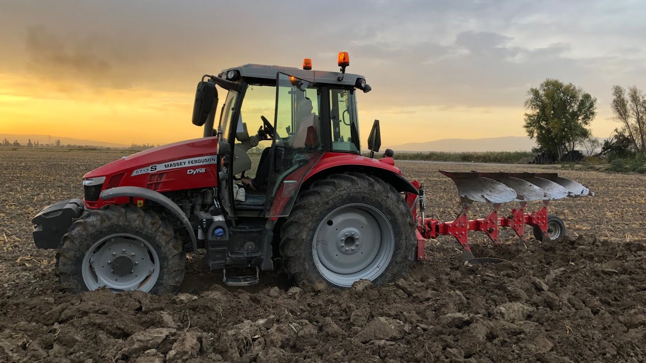 YENİ TRAKTÖRÜMÜZ // 5713S MASSEY FERGUSON DAYNA 6 ÇIFT PERFORMANSI ÜNLÜ 4/14