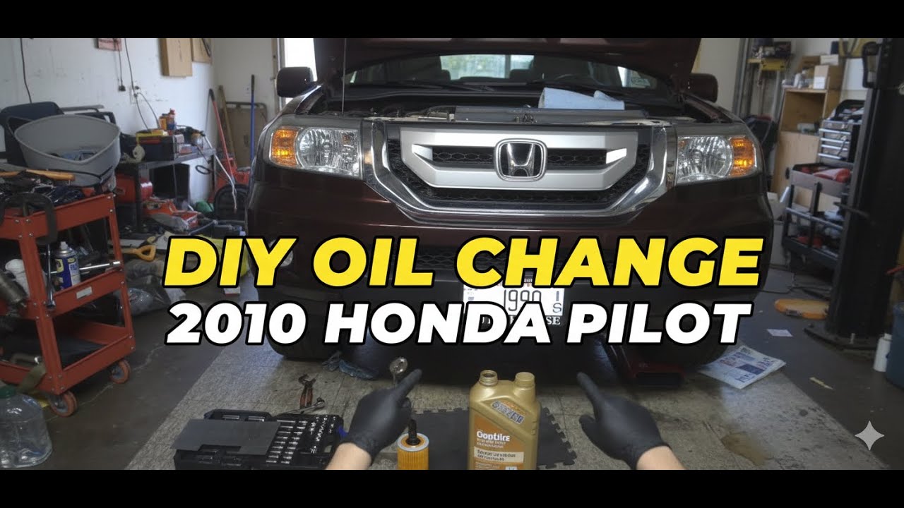 How to Change Oil on a 2009-2015 Honda Pilot (Save Money!)