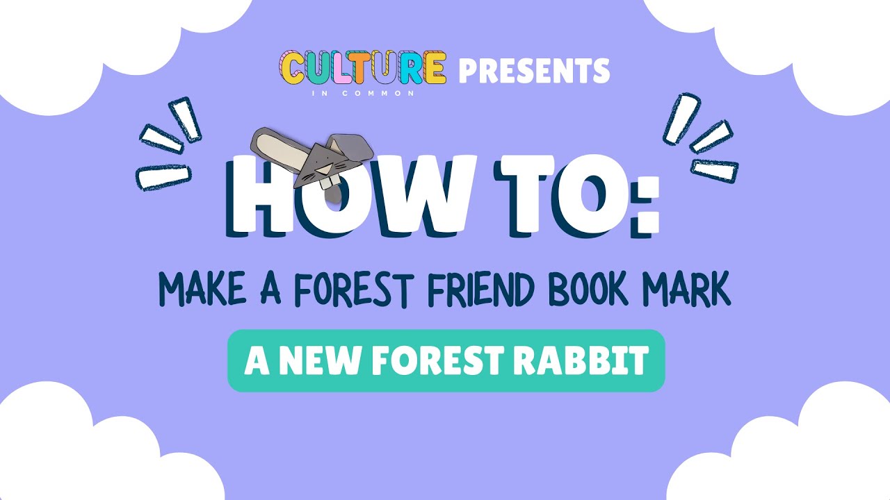 How To: Make a cute rabbit bookmark | Easy DIY for Book Lovers