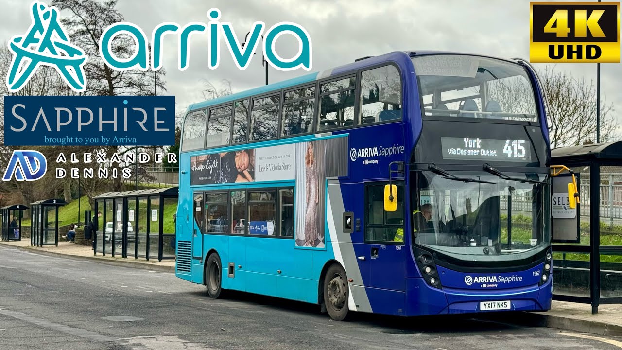 [Arriva Yorkshire: Sapphire 415 York to Selby via Fulford Outlet, Riccall & Barlby] ADL Enviro400MMC