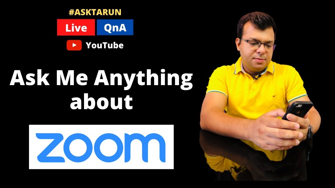 Ask Me Anything on Zoom Cloud Meeting | Live QnA Session | #AskTarun