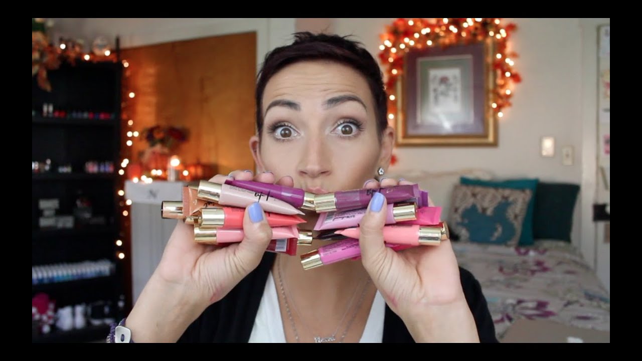 LA Girl Glazed Lip Paints-First Impression & Swatch!! Young Wild and Polished
