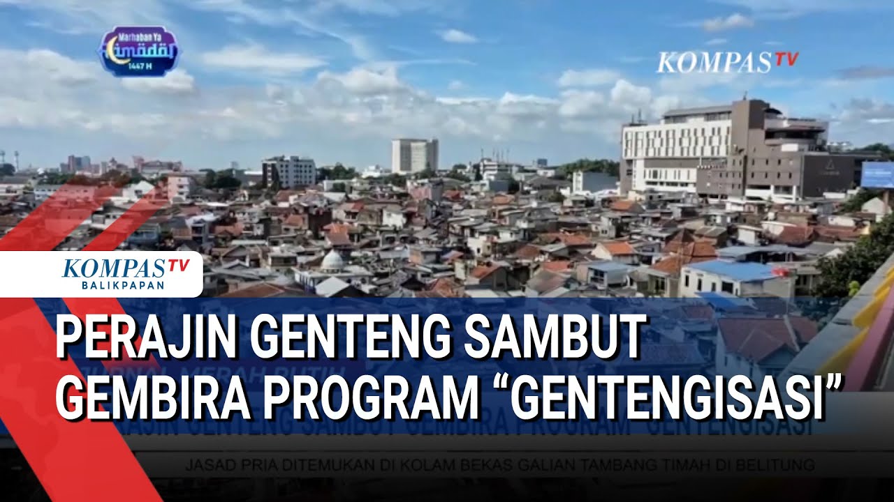 Perajin Genteng Sambut Gembira Program 