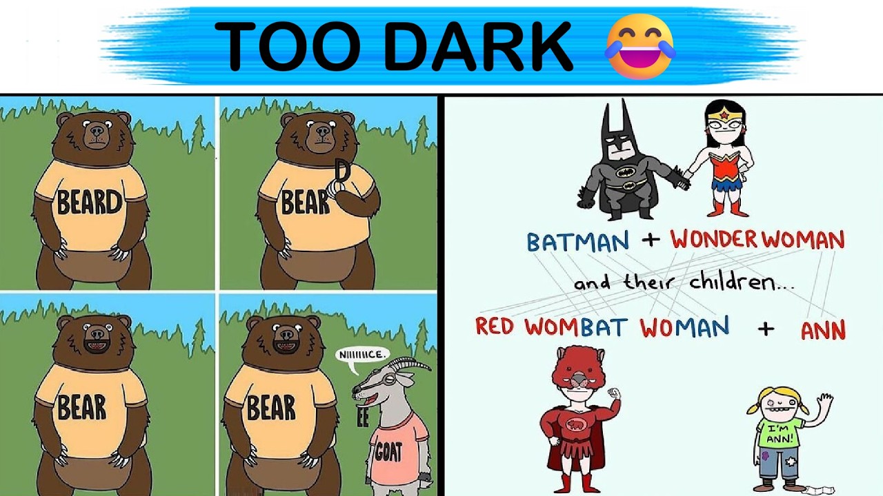 Funny Dark Humor Comics That Go A Little Too Far 😂
