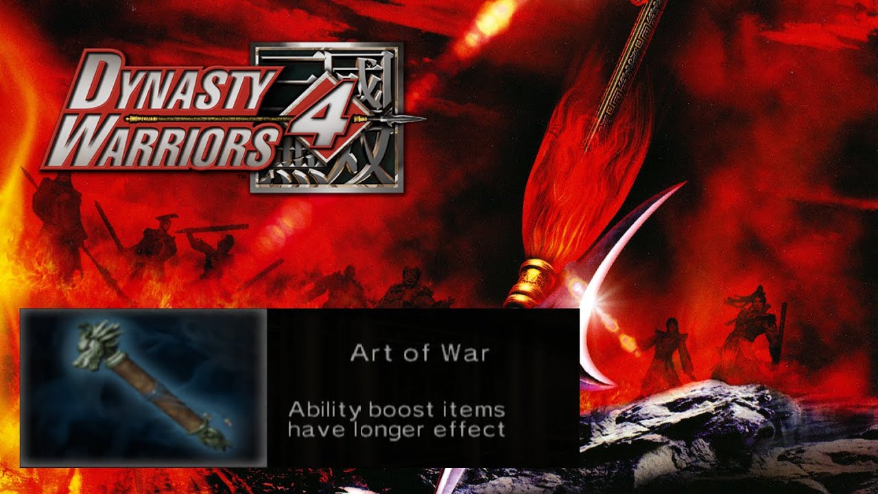 Art of War  - Rare Item Guide | Dynasty Warriors 4