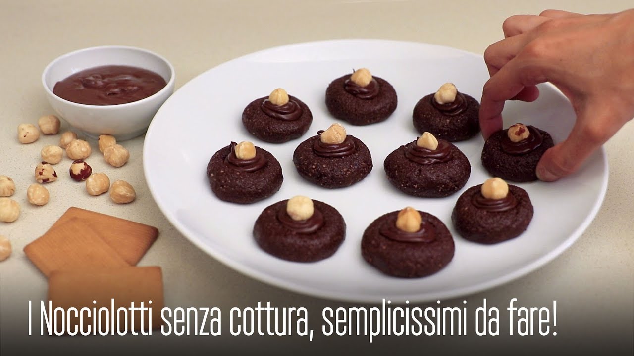 I NOCCIOLOTTI SENZA COTTURA, SEMPLICI da REALIZZARE e si PREPARANO con POCHI INGREDIENTI!