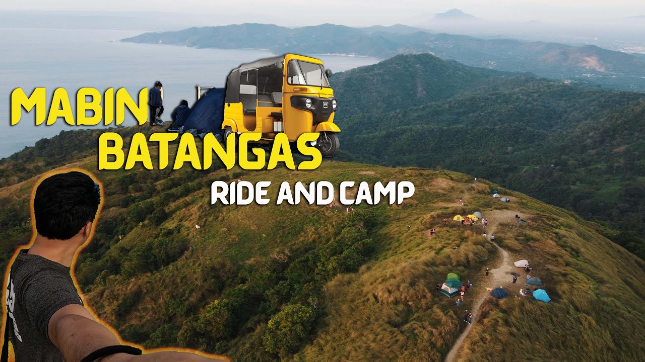 Ride and Camp at Mabini Batangas | Summer Special | Mt. Gulugod Baboy | BAJAJ RE