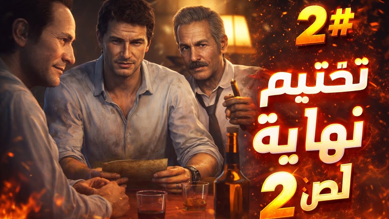 تختيم نهاية لص 2# | مغامرة نيثن دريك تبدأ| و اهل اخوه نيثن ع عايش  ؟ ￼