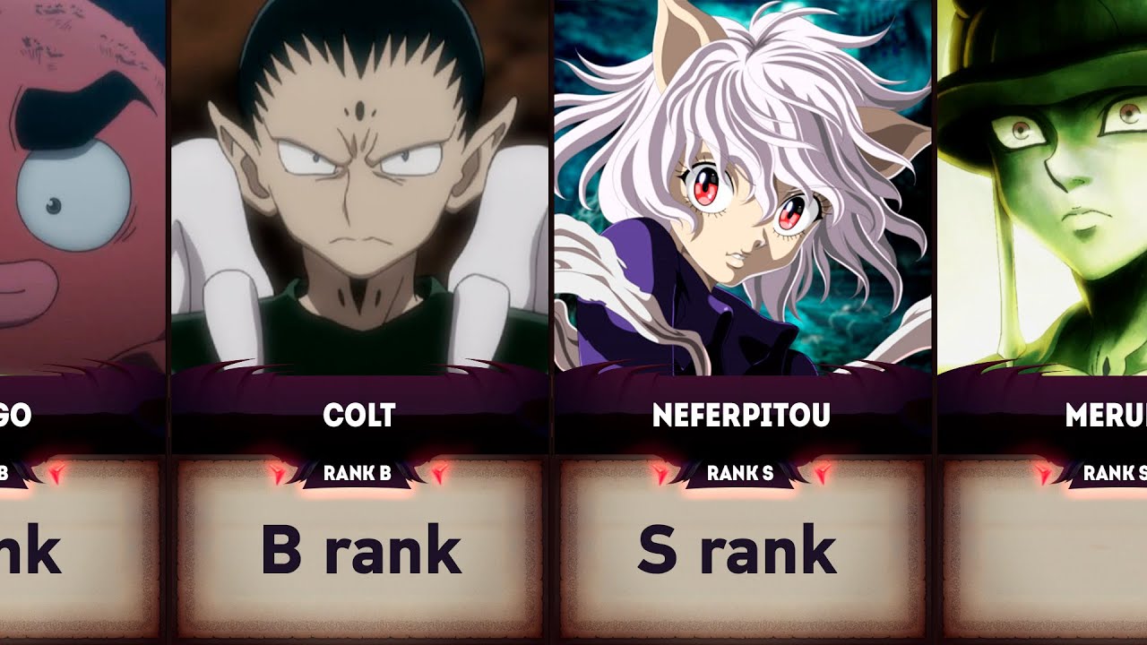 Power Levels of Chimera Ants in Hunter x Hunter