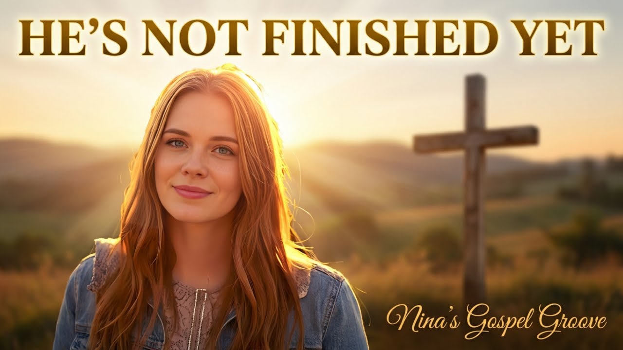 He’s Not Finished Yet | Official Lyric Video – Nina’s Gospel Groove