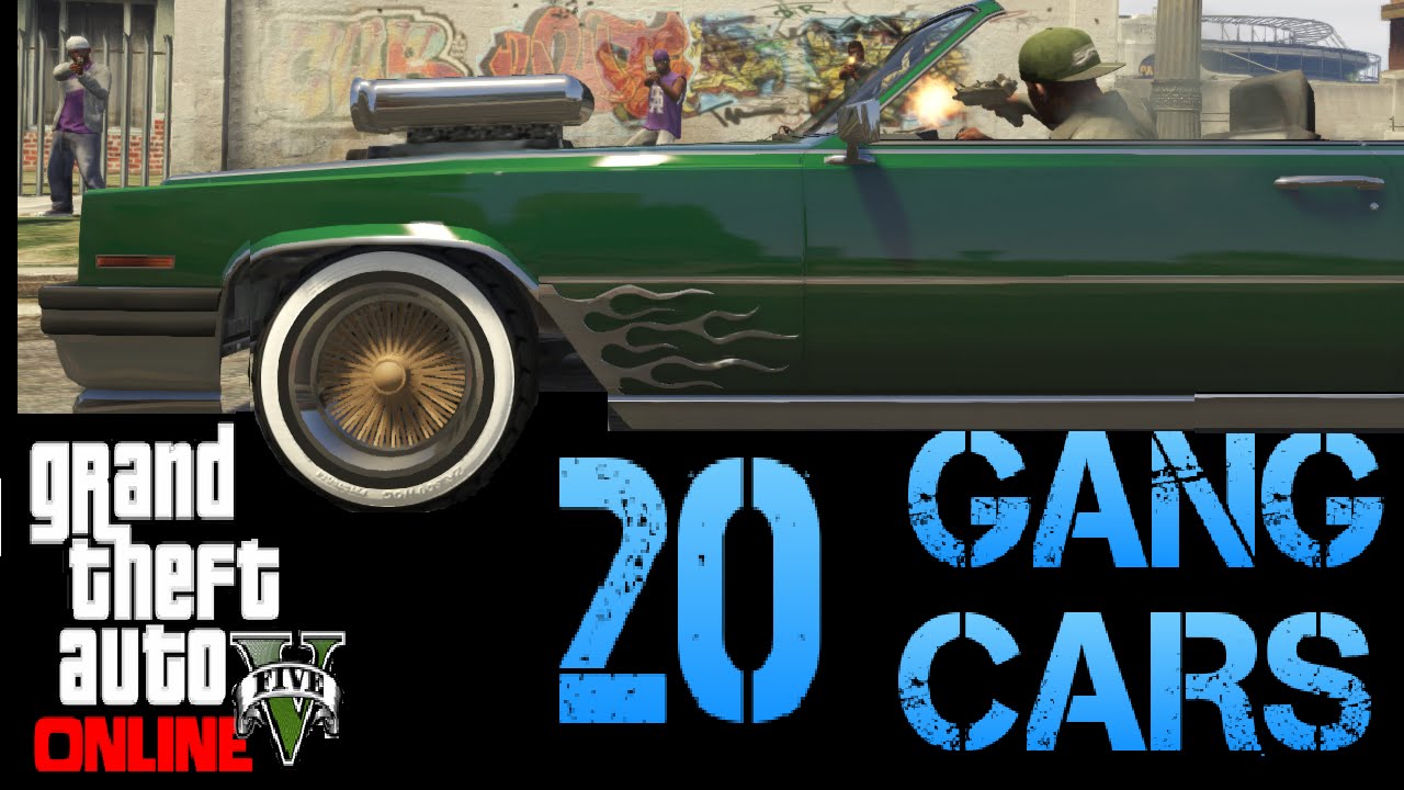 GTA 5 ONLINE - ALL RARE AND SECRET 20 GANG CARS LOCATIONS 1.35 *NEW*