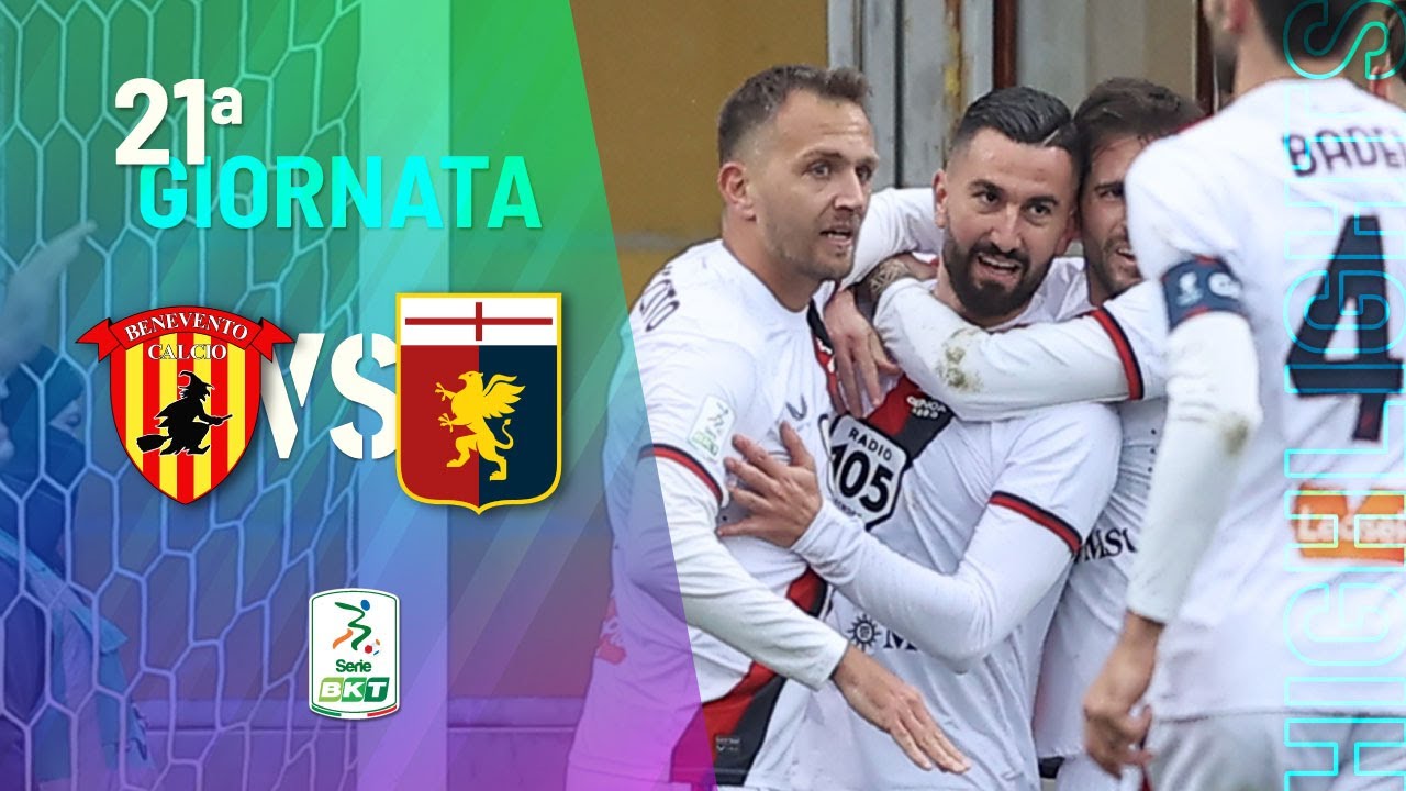 HIGHLIGHTS | Benevento vs Genoa (1-2) - SERIE BKT