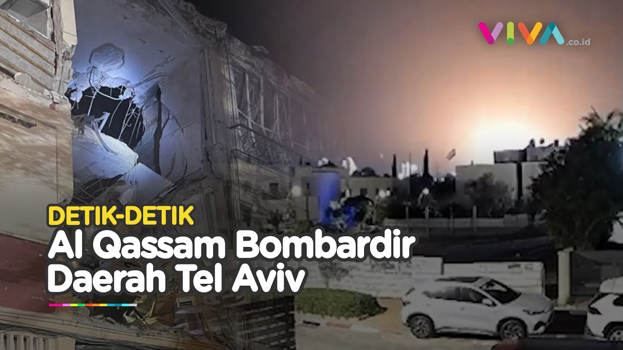 Israel Kebobolan! Serangan Al Qassam Tembus Selatan Tel Aviv, Gedung-gedung Rontok