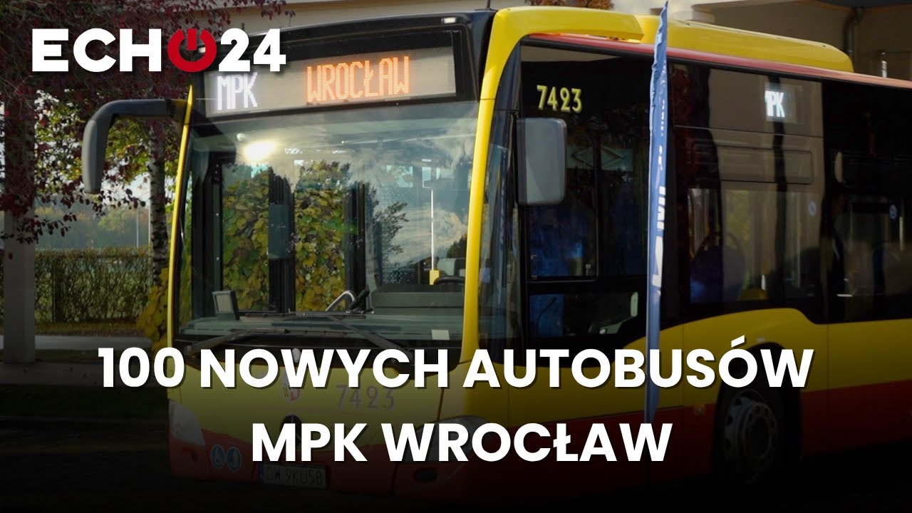 100 nowych autobus&oacute;w MPK Wrocław