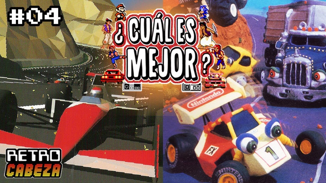 VIRTUA RACING (MegaDrive) vs. STUNT RACE FX (SNES) - Cuál Es Mejor Episodio 04