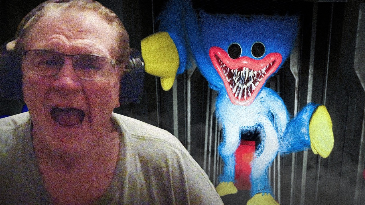 Old Man Plays Poppy Playtime For The First Time