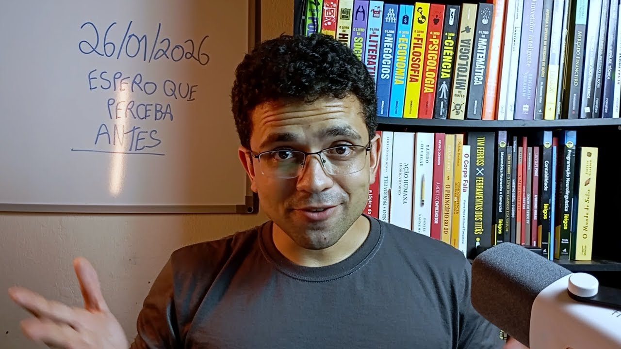 seus objetivos vão continuar pra depois até você perceber que é tarde mais? Ou vai reagir?