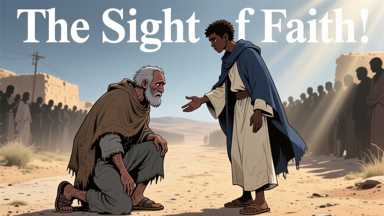 JESUS OPENED MY EYES! | The Miracle of Blind Bartimaeus (Life-Changing Gospel Song)