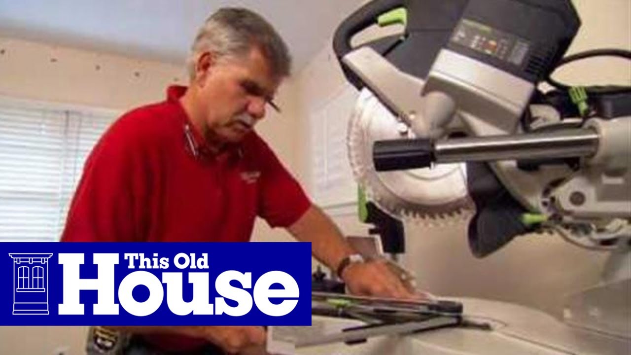 How To Cut and Install Foam Crown Molding | This Old House
