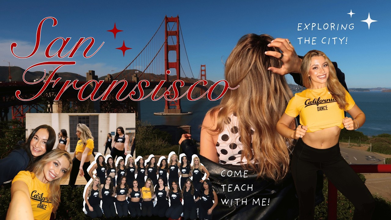 What it's like to travel as a Type B | UC Berkeley Choreo | San Fransisco Travel Vlog!!!!