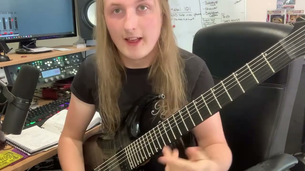 D PHRYGIAN DOMINANT LICK (6 String Shred.)