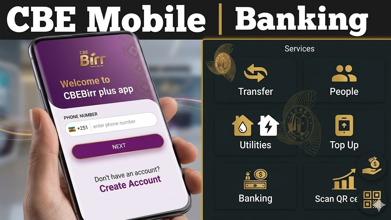 How to download and use CBE Mobile Banking Application 2026
