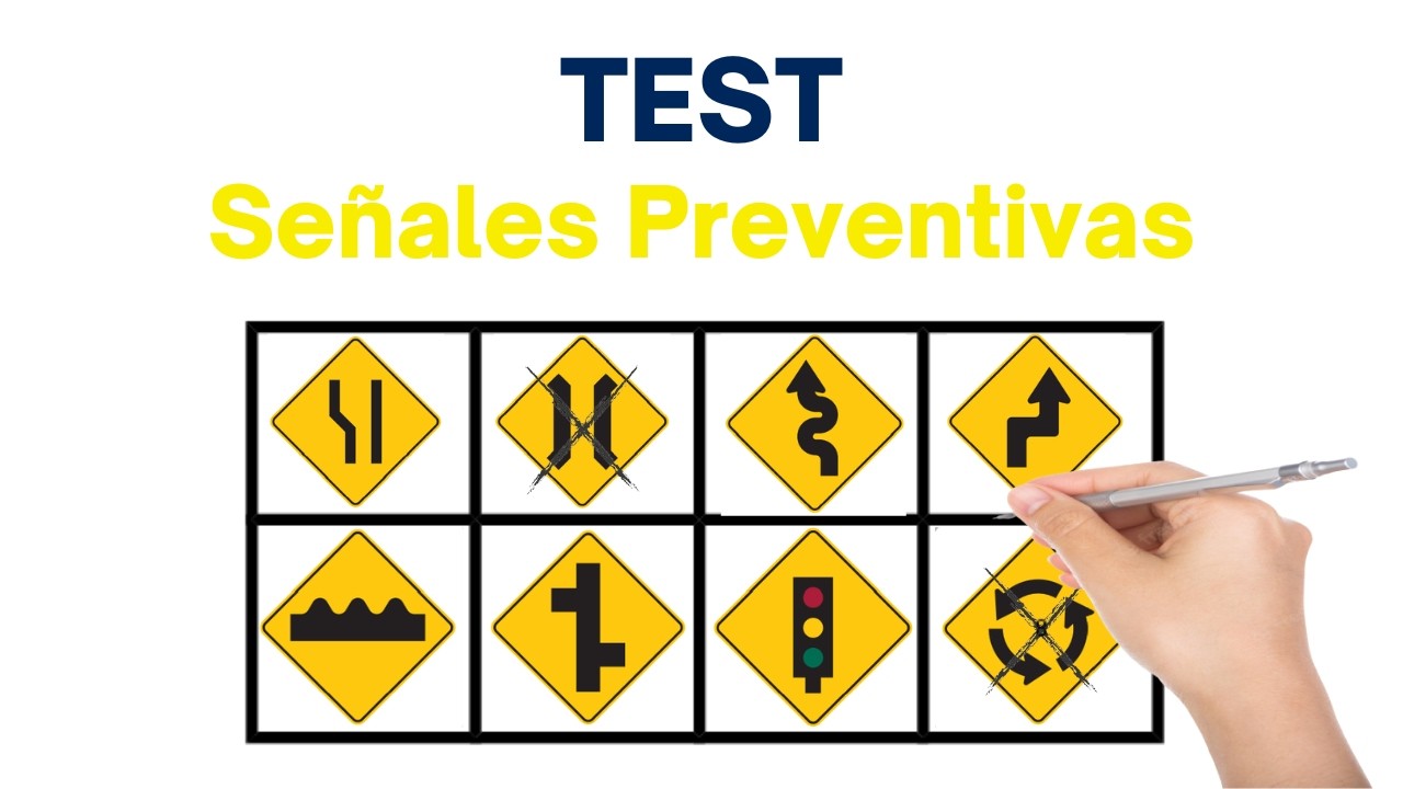 TEST Se&ntilde;ales de tr&aacute;nsito PREVENTIVAS🚸 | seguridadysalud