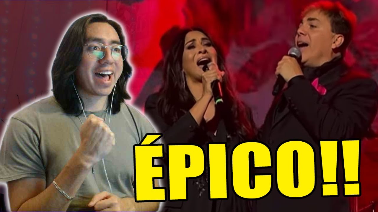 Reacciono al INCREÍBLE DUETO entre CRISTIAN CASTRO & MYRIAM HERNÁNDEZ!! | 