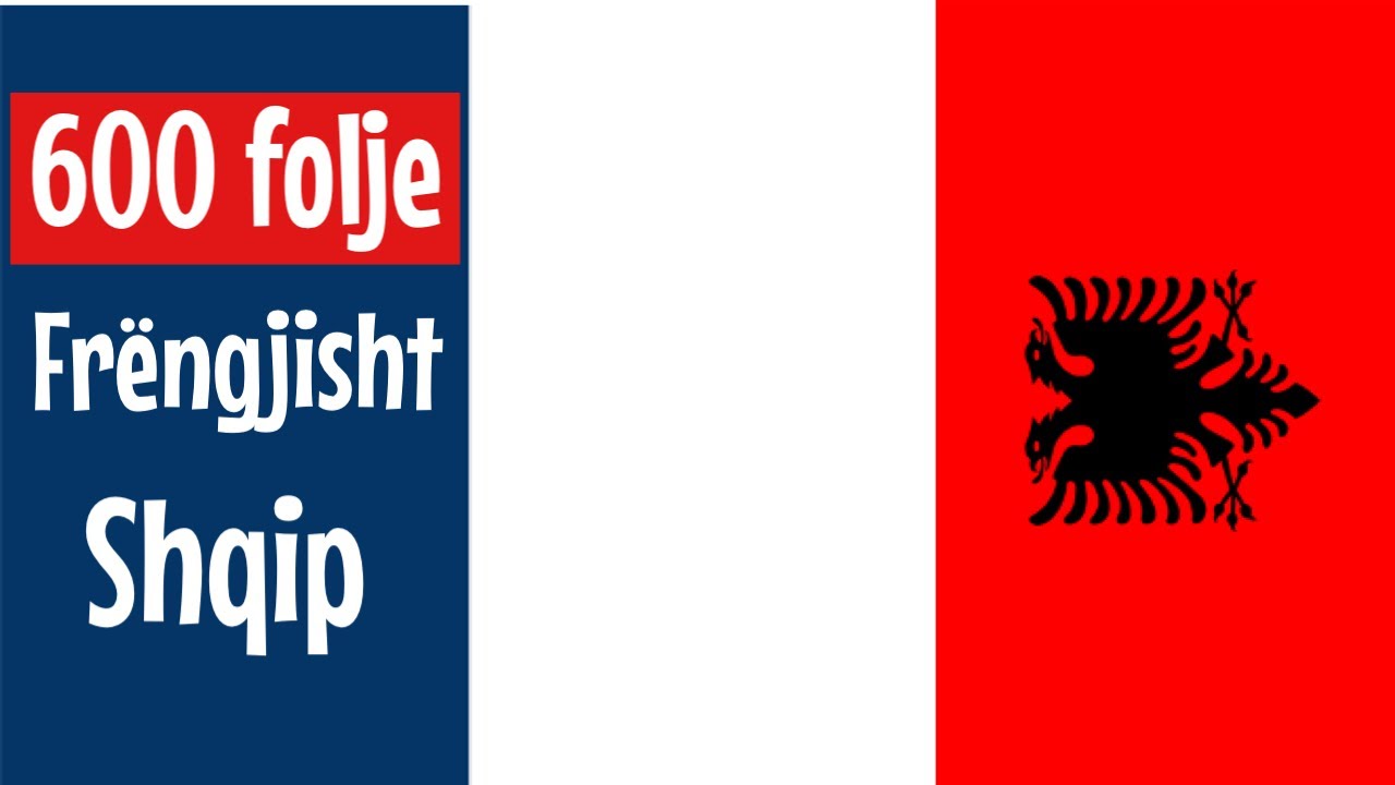 600 folje të dobishme - Frëngjisht + Shqip