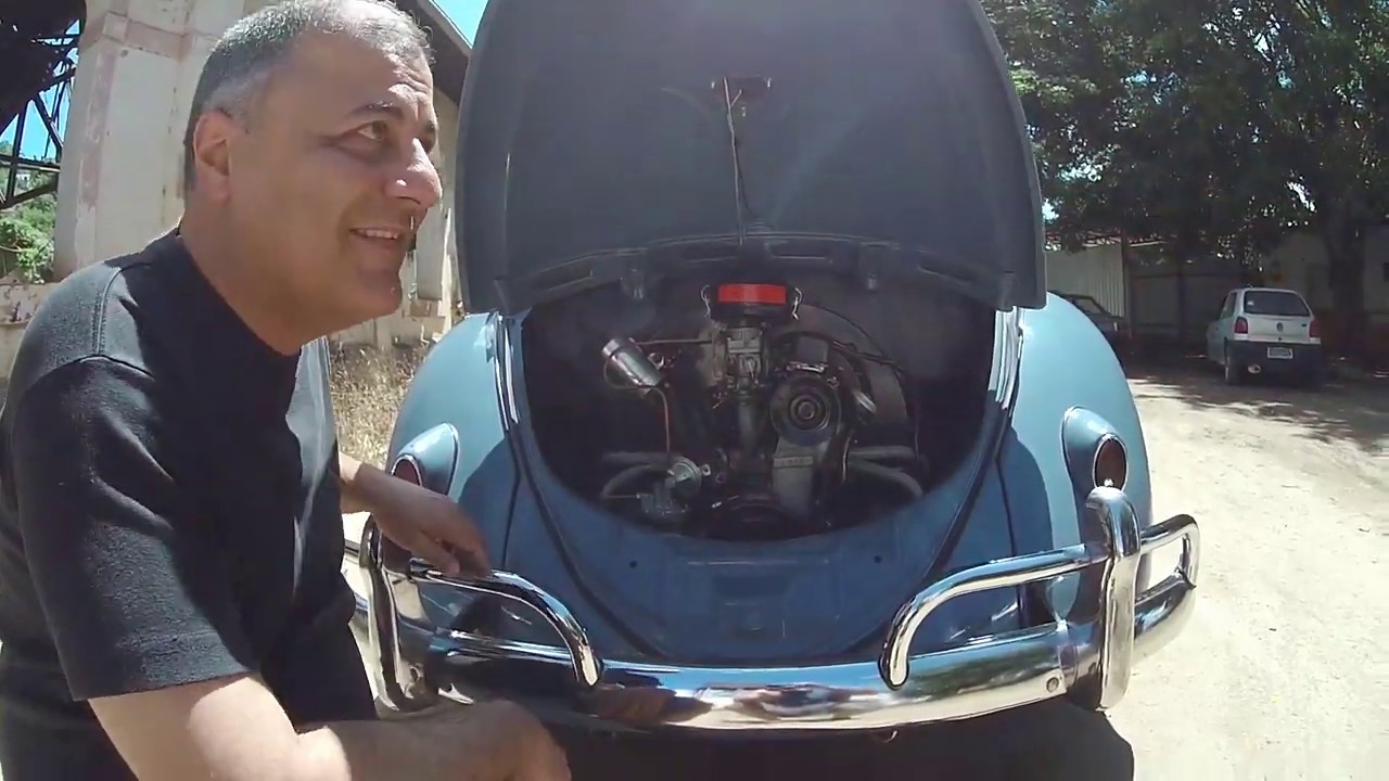 VW Fusca 1959 uma raridade escondida em Além Paraíba