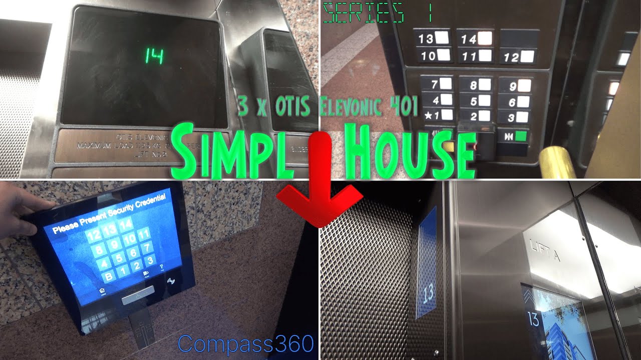 1️⃣3️⃣ [R1] [R2] Простая революция! | 3 × OTIS (мод. Compass360) @ Simpl House, центральный делов...