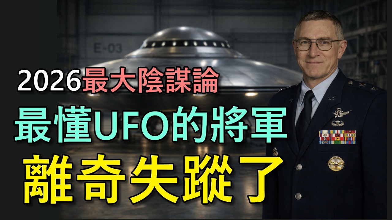 曾經參與UFO逆向工程的將軍 Neil McCasland 失蹤了，其中的內情恐怕比我們想像的還要可怕｜我是阿史