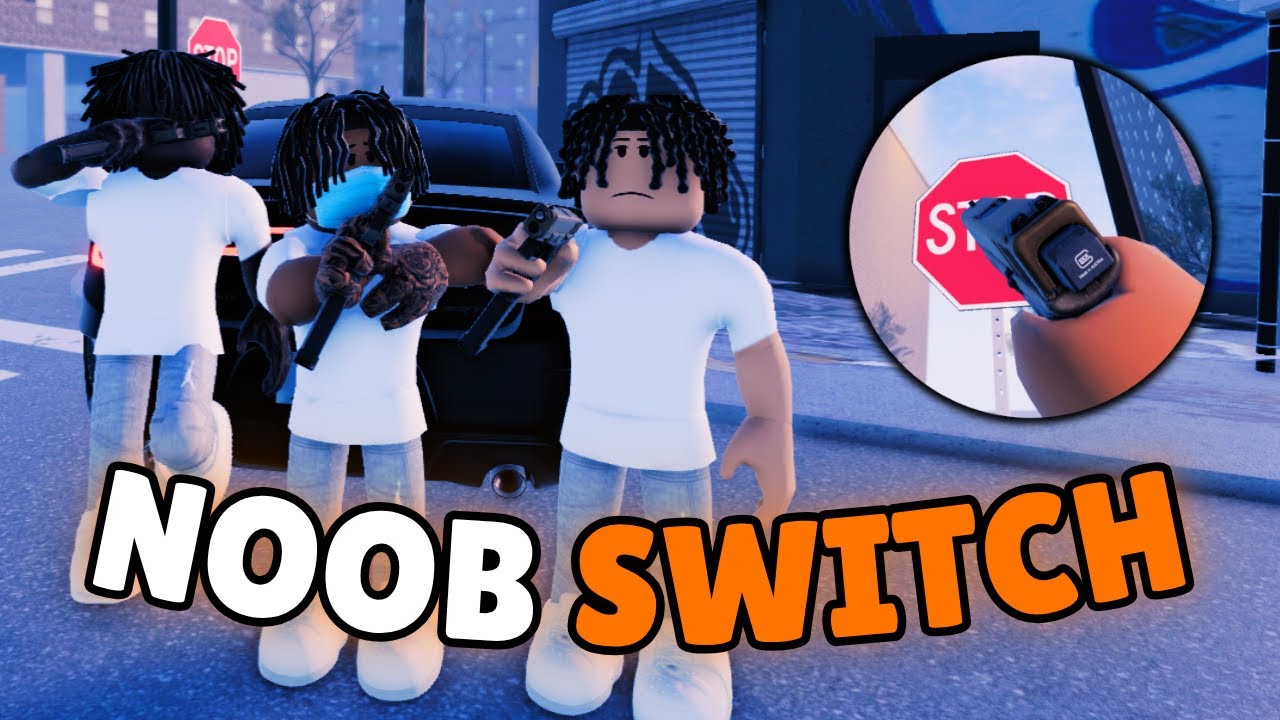 We pretended to be NOOBS with SWITCHES in South Bronx The Trenches Roblox!