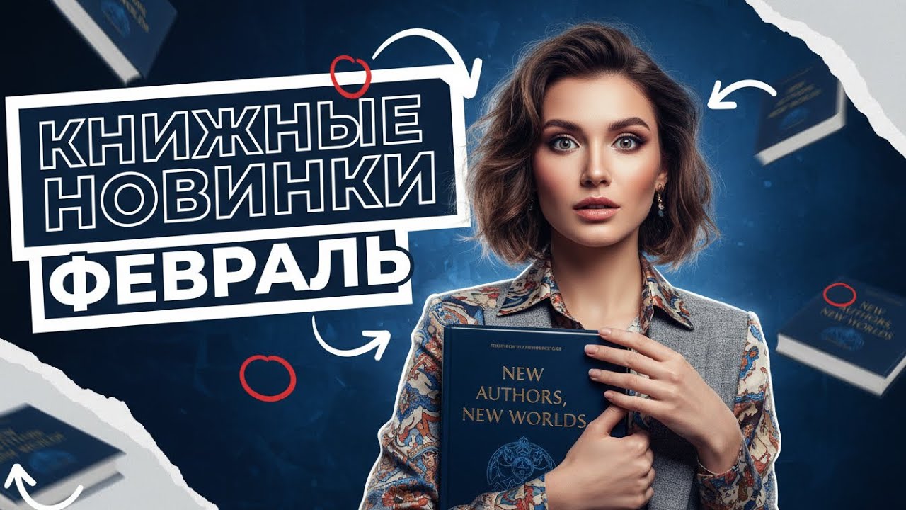 Книжные новинки и новости февраля 2026 | Что вышло и что обсуждают 🔥