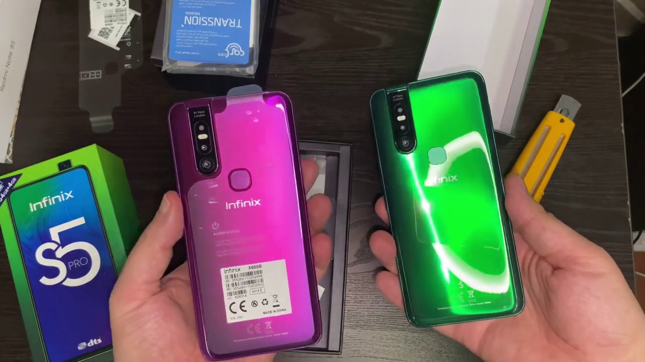 انفنكس S5 pro ..تجربه حيه للموبايل .. infinix s5 pro unboxing