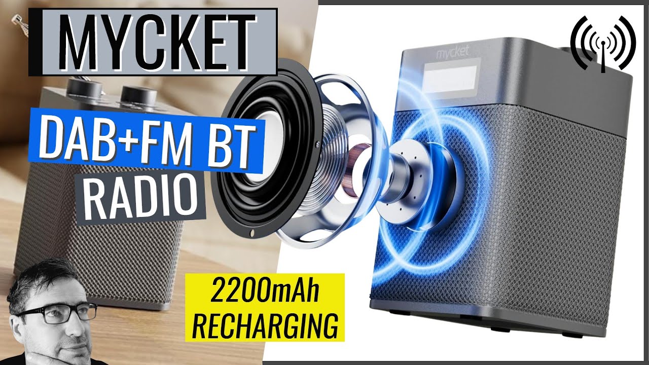 📻 Mycket DAB+ Digital & FM Radio | Bluetooth | MP3 | USB | 
