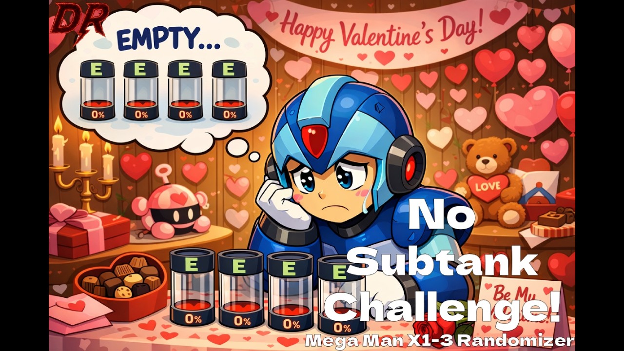 No Subtank Challenge! - Mega Man X1-3 Randomizer