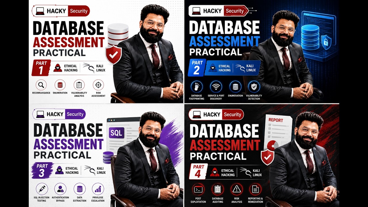Database Assessment Practical   part 1 | hackysec | Ethical Hacking | kali linux