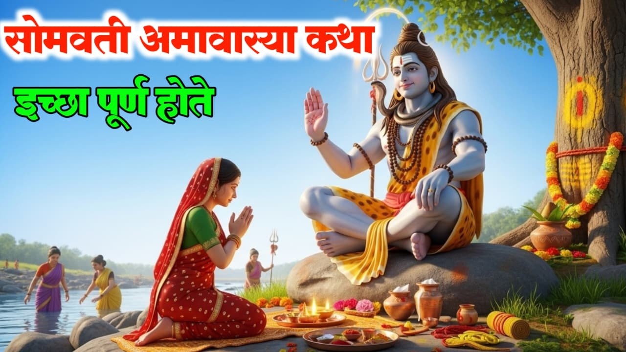 सोमवती अमावास्या व्रत कथा आज प्रत्येकांनी | हि कथा नक्की ऐकावी #सोमवतीआमावस्या